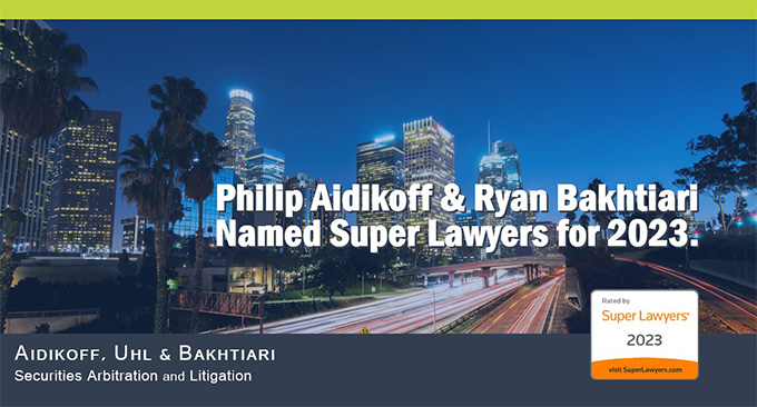 Philip Aidikoff & Ryan Bakhtiari Named Super Lawyers for 2023